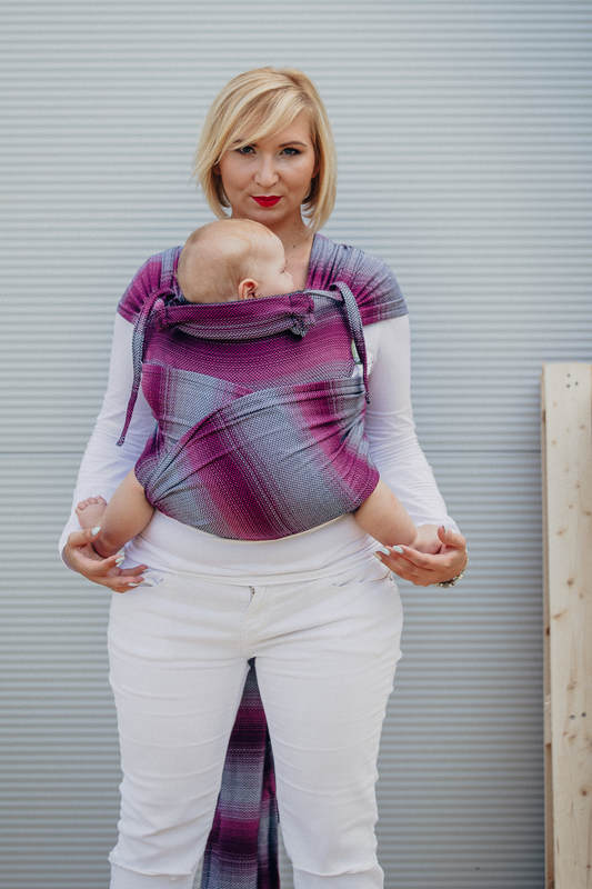 WRAP-TAI portabebé Toddler con capucha/ tejido espiga/100% algodón/ LITTLE HERRINGBONE INSPIRATION #babywearing