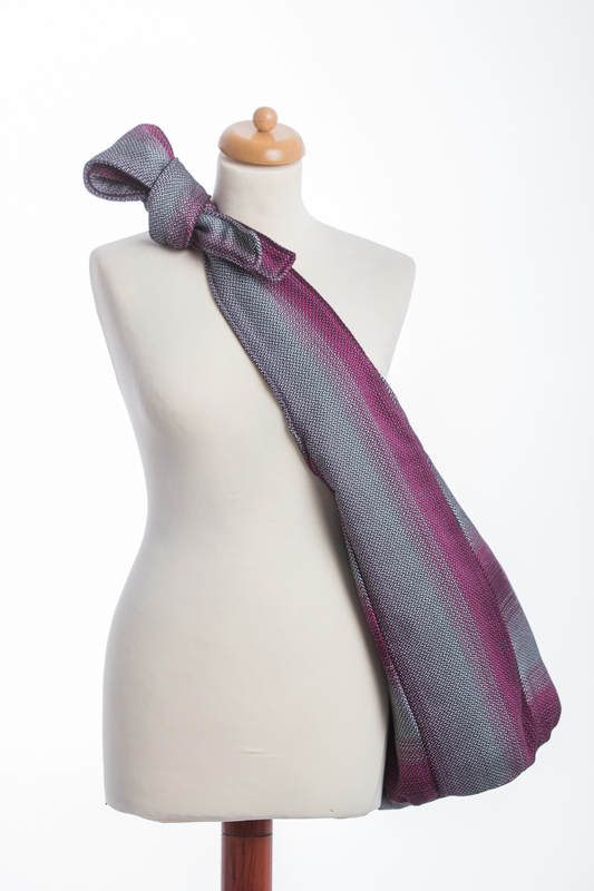 Hobo Bag made of woven fabric (100% cotton) - LITTLE HERRINGBONE INSPIRATION  #babywearing