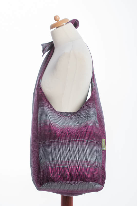 Hobo Bag made of woven fabric (100% cotton) - LITTLE HERRINGBONE INSPIRATION  #babywearing