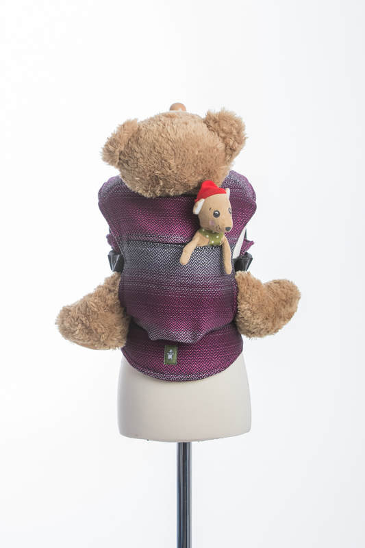 Doll Carrier made of woven fabric (100% cotton) - LITTLE HERRINGBONE INSPIRATION  #babywearing