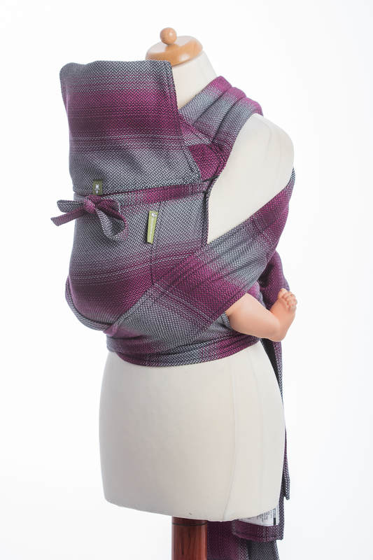 Mei Tai carrier Toddler with hood/ herringbone twill / 100% cotton / LITTLE HERRINGBONE INSPIRATION  #babywearing