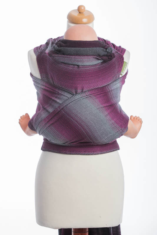 WRAP-TAI carrier Mini with hood/ herringbone twill / 100% cotton / LITTLE HERRINGBONE INSPIRATION  #babywearing