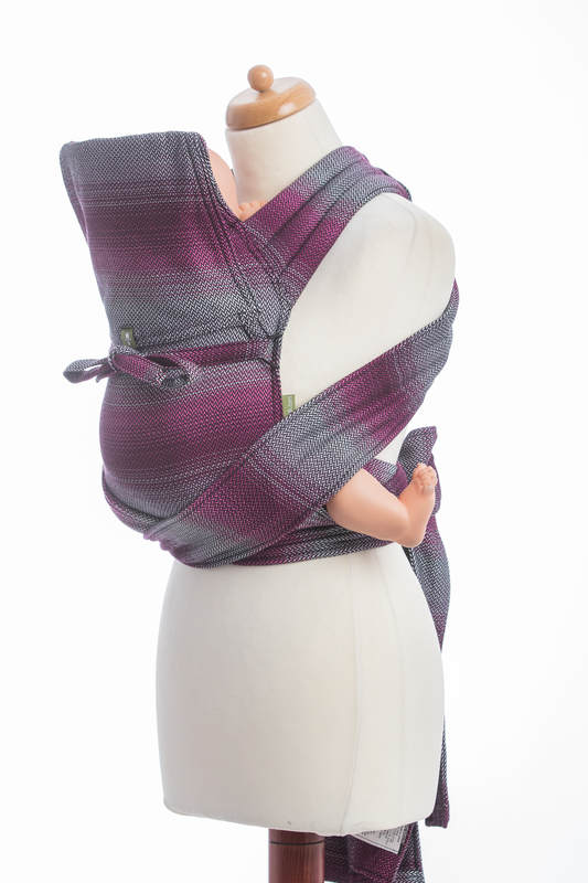 Mei Tai carrier Mini with hood/ herringbone twill / 100% cotton / LITTLE HERRINGBONE INSPIRATION  #babywearing