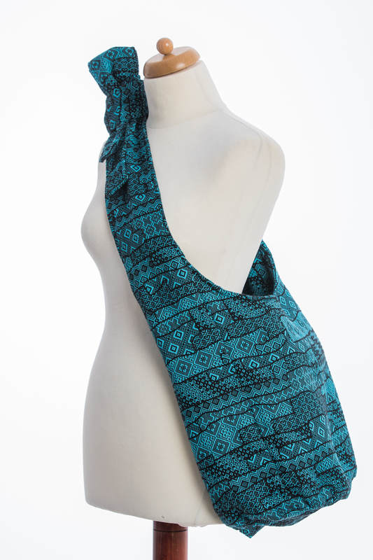 Hobo Bag made of woven fabric - ENIGMA BLUE (grade B) #babywearing