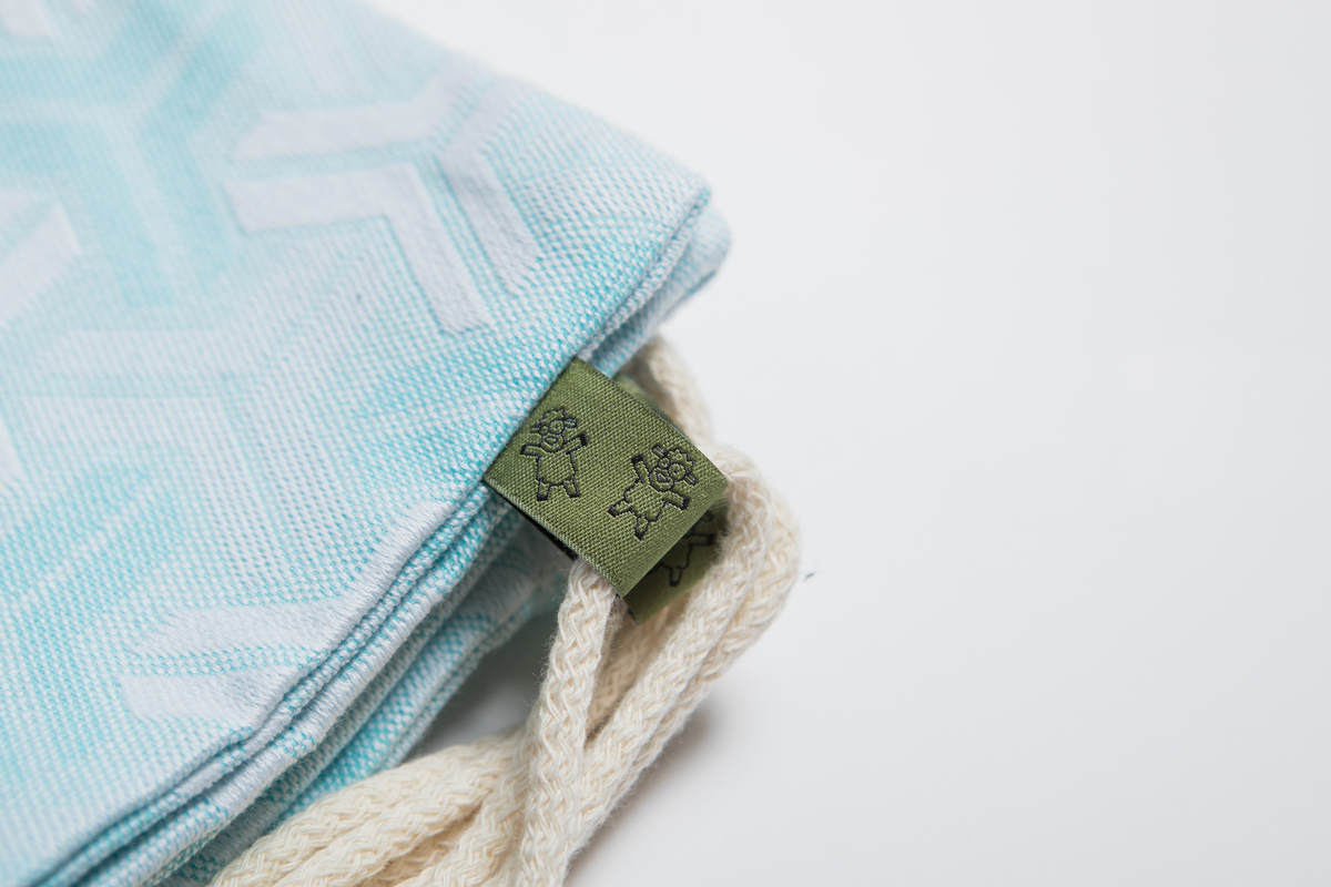 Sackpack made of wrap fabric (100% cotton) - TRINITY - standard size 32cmx43cm #babywearing