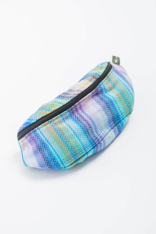Waist Bag made of woven fabric, (100% cotton) - LITTLE HERRINGBONE PETREA #babywearing