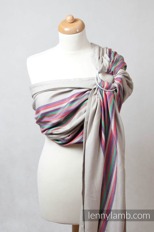 Ring Sling - 100% Cotton - Broken Twill Weave - with gathered shoulder - Sand Valley #babywearing