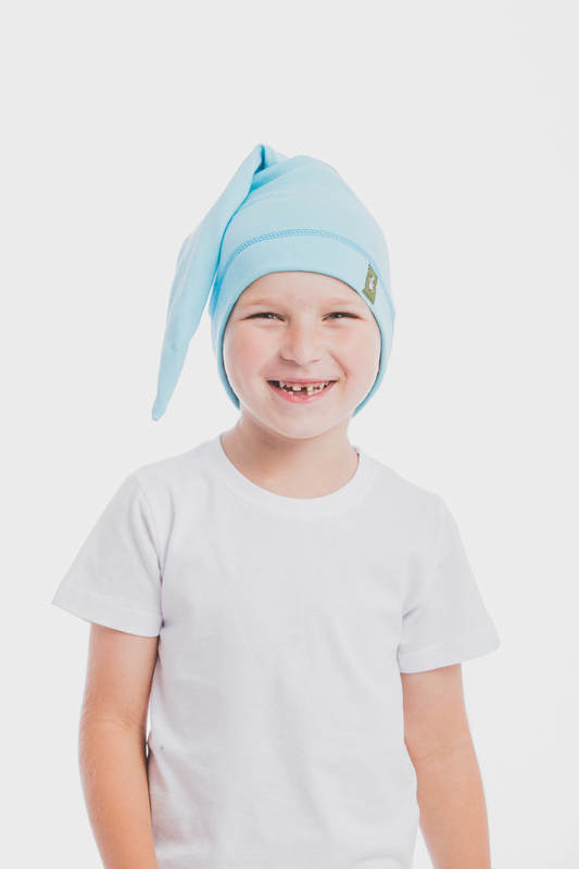 Gorrito de elfo (100% algodón) -talla XL - Azure (Grado B)  #babywearing