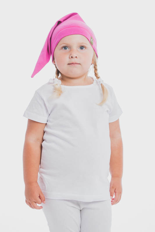 Elf Baby Hat (100% cotton) - size S - Fuchsia #babywearing