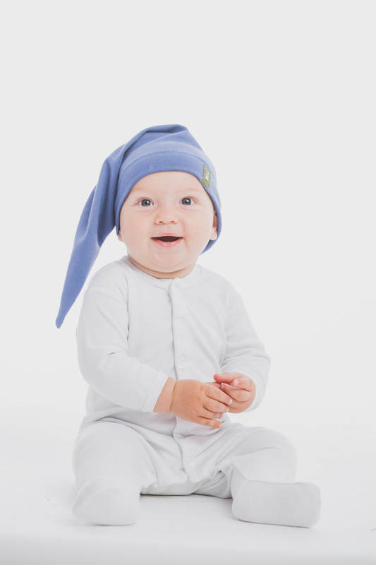 Elf Baby Hat (100% cotton) - size XXL - Lapis Lazuli (grade B) #babywearing