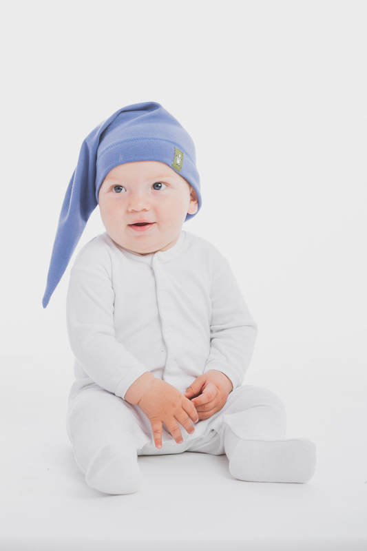 Elf Baby Hat (100% cotton) - size S - Lapis Lazuli (grade B) #babywearing