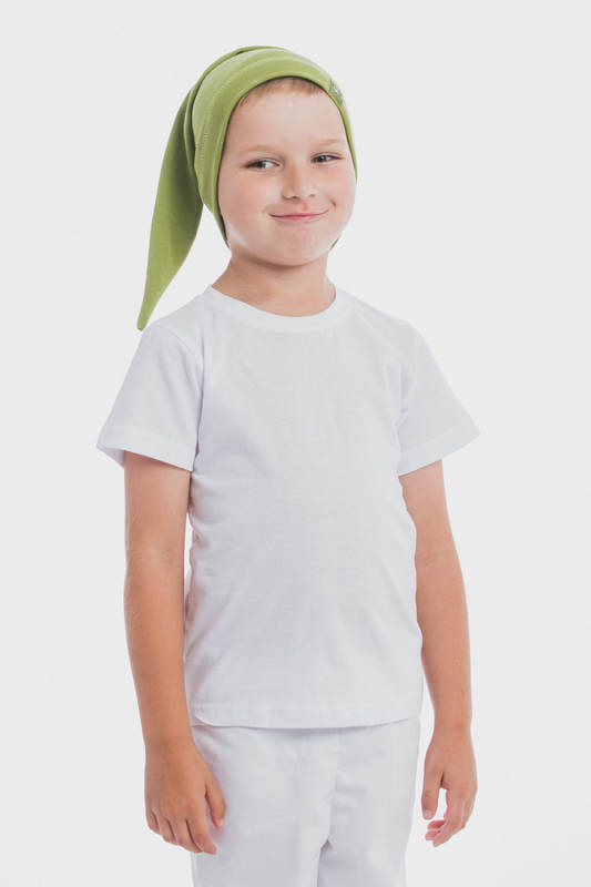 Elf Baby Hat (100% cotton) - size S - Malachite (grade B) #babywearing