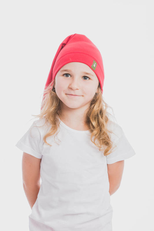 Elf Baby Hat (100% cotton) - size M - Ruby (grade B) #babywearing