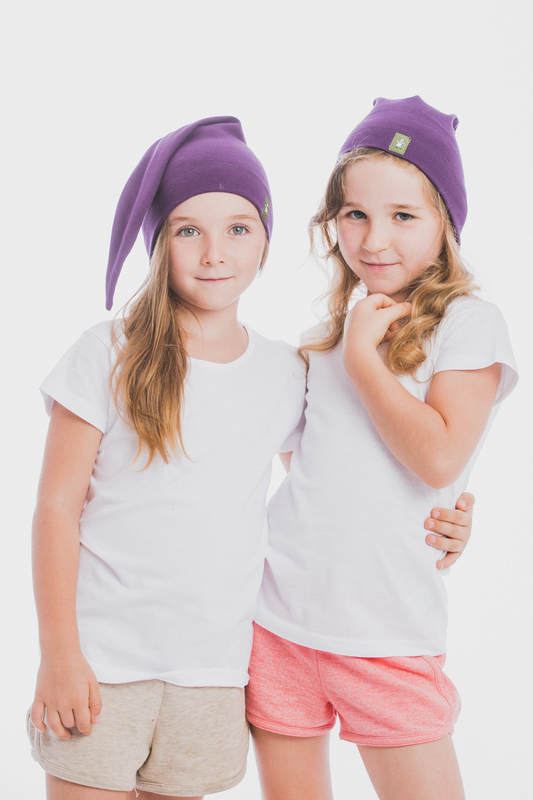 Elf Baby Hat (100% cotton) - size XXL - Sugilite (grade B) #babywearing