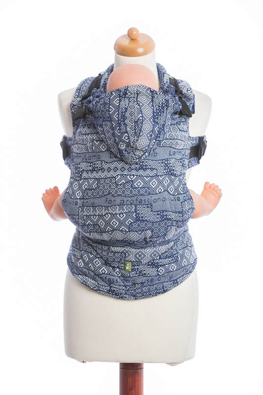 Ergonomic Carrier, Baby Size, jacquard weave 100% cotton - FOR PROFESSIONAL USE EDITION - ENIGMA 1.0, Second Generation #babywearing