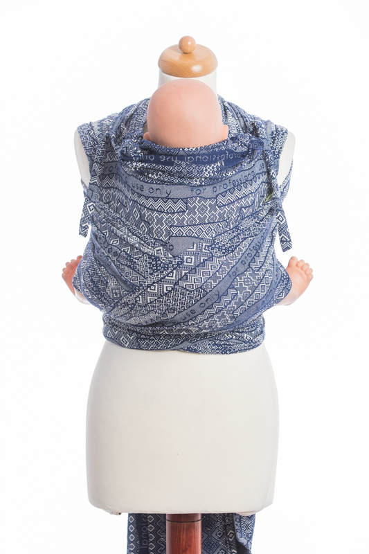 WRAP-TAI carrier Mini with hood/ jacquard twill / 100% cotton / FOR PROFESSIONAL USE EDITION - ENIGMA 1.0 #babywearing