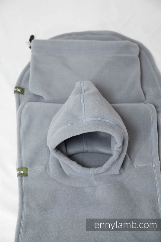 Cache-col pour deux - Gris #babywearing