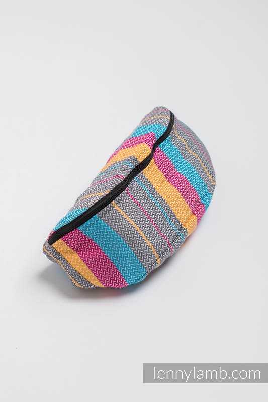 Waist Bag made of woven fabric, (100% cotton) - LITTLE HERRINGBONE DAYLIGHTS  #babywearing