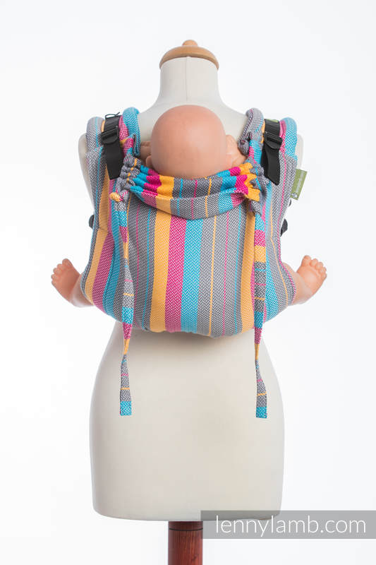 Onbuhimo SAD LennyLamb, talla estándar, tejido espiga (100% algodón) - LITTLE HERRINGBONE DAYLIGHTS #babywearing