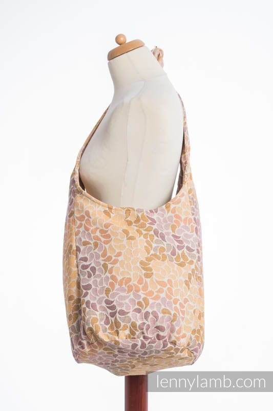Hobo Bag made of woven fabric, 100% cotton  - COLORS OF FALL  #babywearing