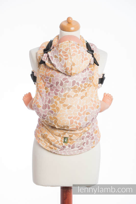 Ergonomic Carrier, Toddler Size, jacquard weave 100% cotton - COLORS OF FALL - Second Generation #babywearing