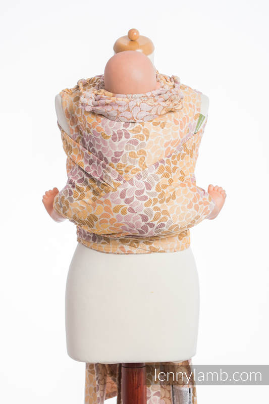 WRAP-TAI carrier Toddler with hood/ jacquard twill / 100% cotton / COLORS OF FALL  #babywearing