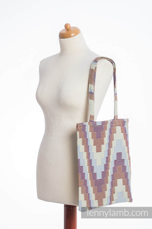 Einkaufstasche, hergestellt aus gewebtem Stoff (100% Baumwolle) - TRIO  #babywearing