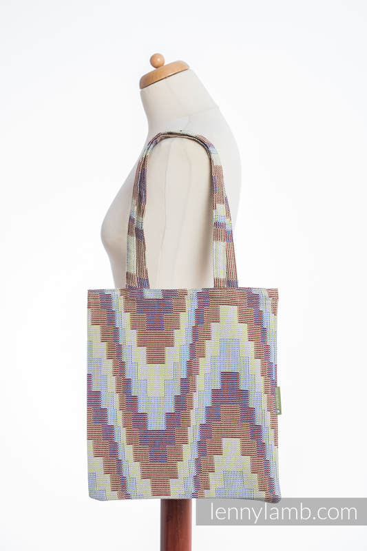 Einkaufstasche, hergestellt aus gewebtem Stoff (100% Baumwolle) - TRIO  #babywearing