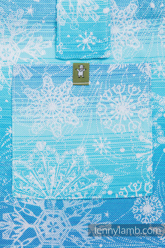Shoulder bag made of wrap fabric (100% cotton) - SNOW QUEEN - standard size 37cmx37cm #babywearing