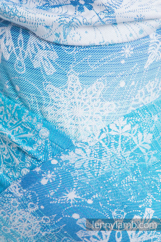 WRAP-TAI carrier Toddler with hood/ jacquard twill / 100% cotton / SNOW QUEEN #babywearing