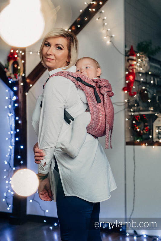 Lenny Buckle Onbuhimo baby carrier, standard size, jacquard weave (100% cotton) - LITTLE LOVE - MAGICAL MOMENTS #babywearing