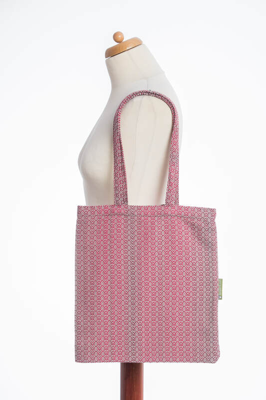 Shopping bag made of wrap fabric (100% cotton) - LITTLE LOVE - MAGICAL MOMENTS #babywearing