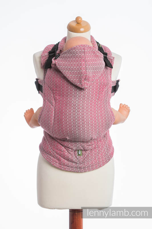 Ergonomic Carrier, Baby Size, jacquard weave 100% cotton - LITTLE LOVE - MAGICAL MOMENTS - Second Generation #babywearing