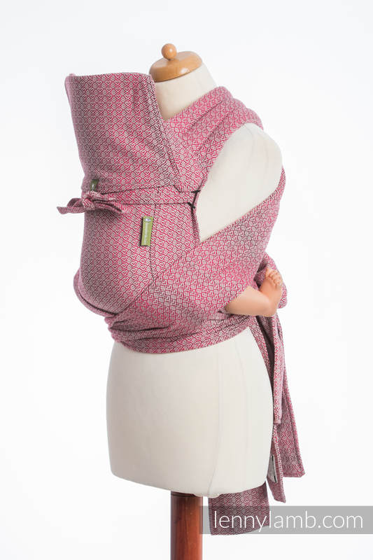 Mei Tai carrier Toddler with hood/ jacquard twill / 100% cotton / LITTLE LOVE - MAGICAL MOMENTS #babywearing