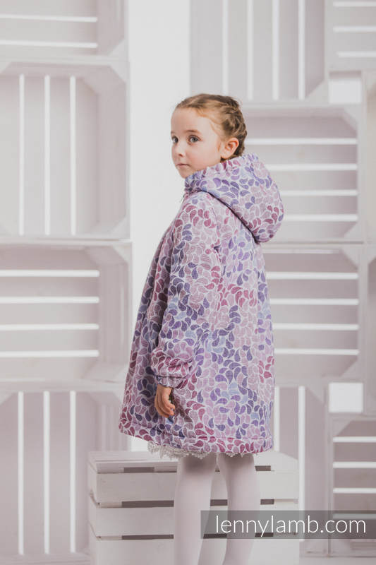 Girls Coat - size 134 - COLORS of FANTASY with Blue #babywearing