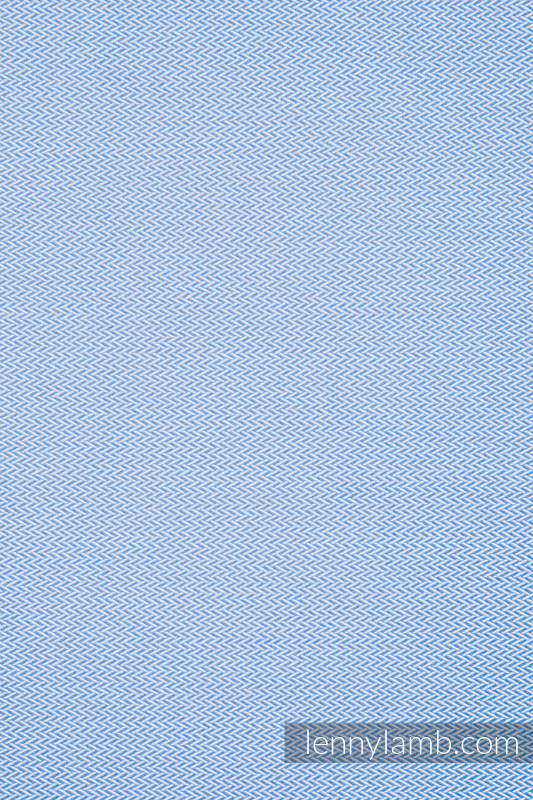 LennyUpGrade Carrier, Standard Size, herringbone weave 100% cotton - BASIC LINE LITTLE HERRINGBONE BLUE #babywearing