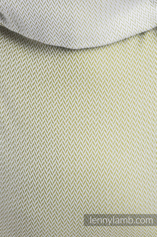 Lenny Buckle Onbuhimo baby carrier, standard size, herringbone weave (100% cotton) - ITTLE HERRINGBONE OLIVE GREEN  #babywearing