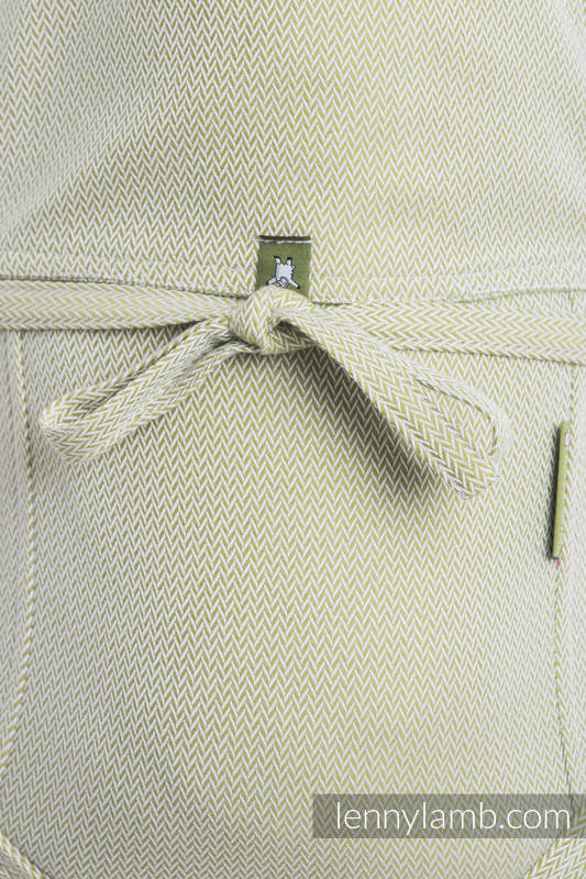 Mei Tai carrier Toddler with hood/ herringbone twill / 100% cotton / LITTLE HERRINGBONE OLIVE GREEN  #babywearing