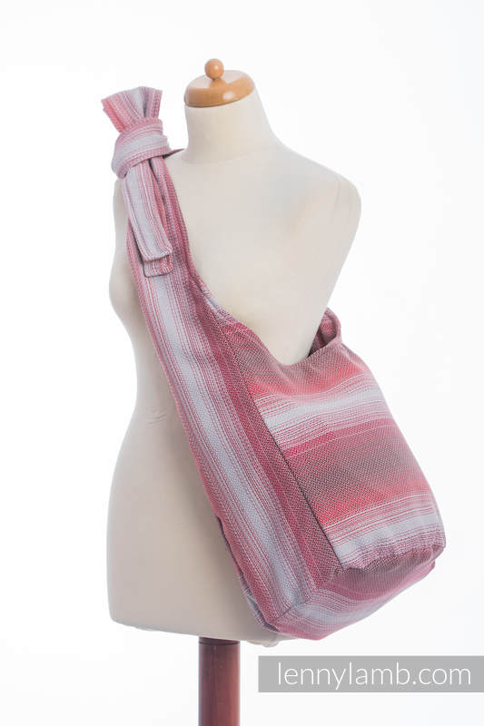 Hobo Tasche, hergestellt vom gewebten Stoff (100% Baumwolle) - LITTLE HERRINGBONE ELGANCE  #babywearing