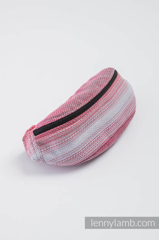 Riñonera hecha de tejido de fular (100% algodón) - LITTLE HERRINGBONE ELEGANCE #babywearing