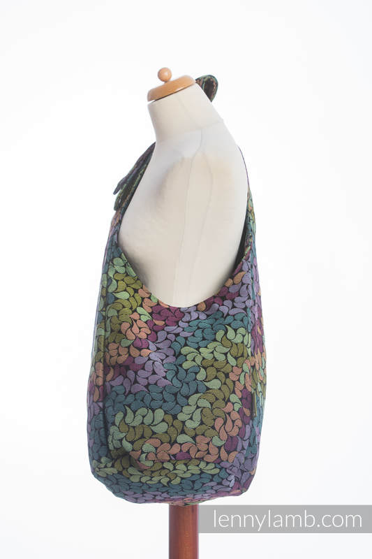 Hobo Bag made of woven fabric, 100% cotton  - COLORS OF RAIN #babywearing