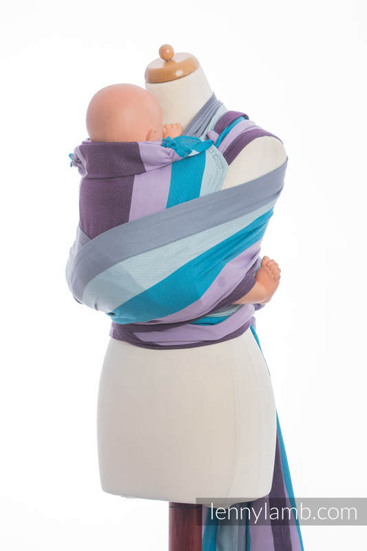 WRAP-TAI carrier Toddler, diamond weave - 100% cotton - with hood, ICELANDIC DIAMOND #babywearing