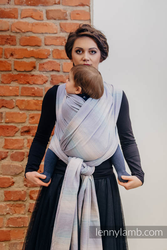 Baby Sling, Diamond Weave, 100% cotton - DIAMOND ILLUSION LIGHT - size XS #babywearing