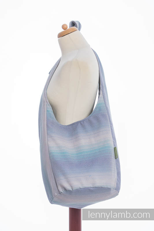 Hobo Tasche, hergestellt vom gewebten Stoff (100% Baumwolle) - DIAMOND ILLUSION LIGHT #babywearing