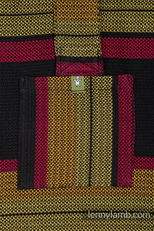 Torba na ramię z materiału chustowego, (100% bawełna) - MOULIN - ARDENT  - uniwersalny rozmiar 37cmx37cm #babywearing