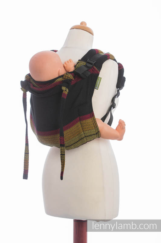 Lenny Buckle Onbuhimo baby carrier, standard size, moulin weave (100% cotton) - MOULIN - ARDENT  #babywearing
