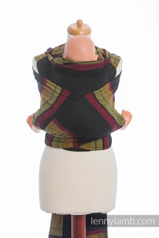 WRAP-TAI carrier Mini with hood/ moulin twill / 100% cotton / MOULIN - ARDENT  #babywearing