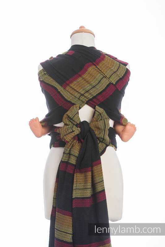 WRAP-TAI carrier Mini with hood/ moulin twill / 100% cotton / MOULIN - ARDENT  #babywearing