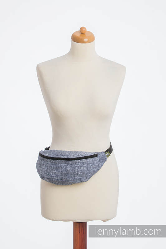 Waist Bag made of woven fabric, (100% cotton) - DENIM BLUE #babywearing