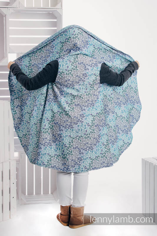 Langer Cardigan - Größe 2XL/3XL - Colors of Heaven #babywearing